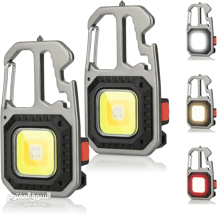 سلسلة مفاتيح LED  متعددة الوظائف