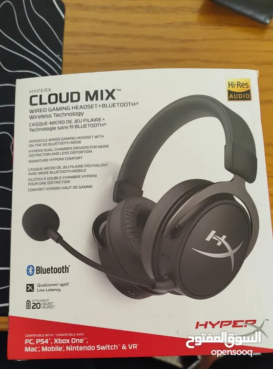 سماعة HyperX Cloud MIX الأصلية للبيع!