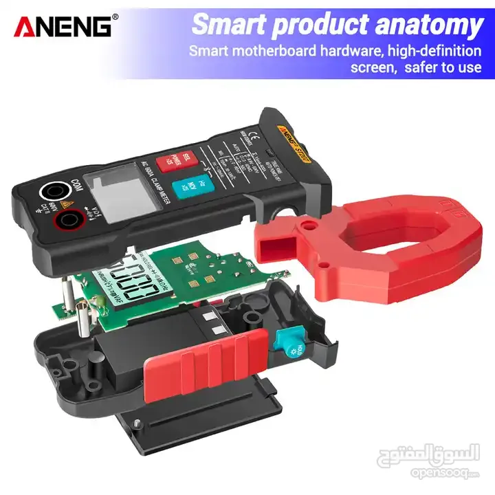 عرض خاص Bluetooth Digital Clamp meter True RMS  ساعة فحص كلامب بلوتوث إحترافي للمهندسين والفنيين
