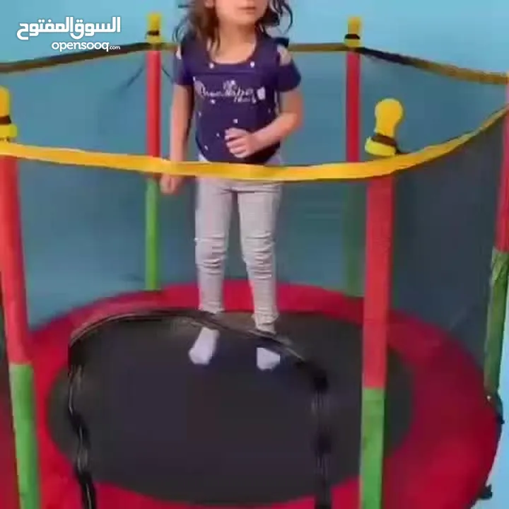 النطيطية الخارقة للأطفال بالحجم الكبير– أمان، متعة، وأناقة بمكان واحد!  مش بس نطيطية... هاي تجربة