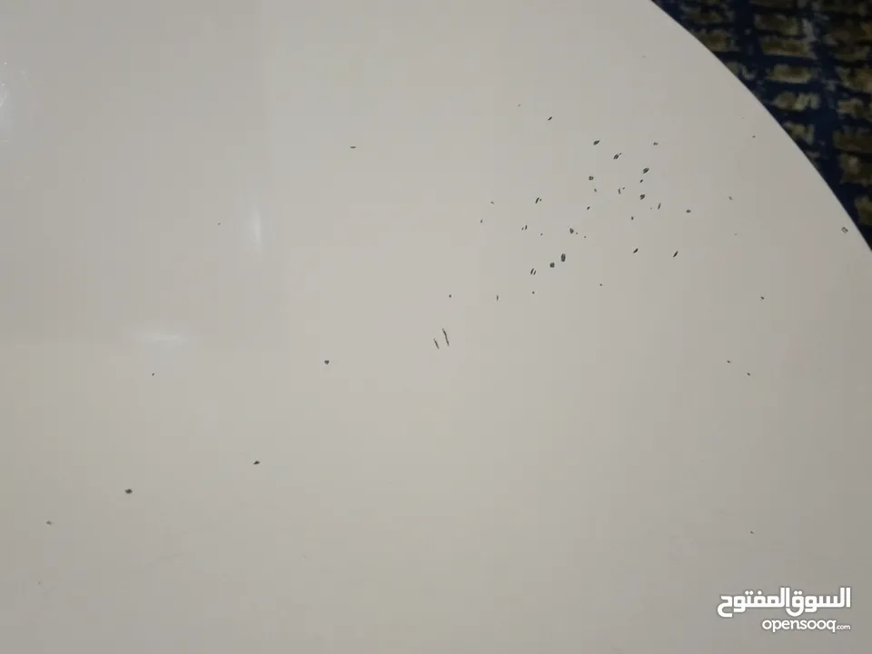 طاول زجاج مقوى قطعتين