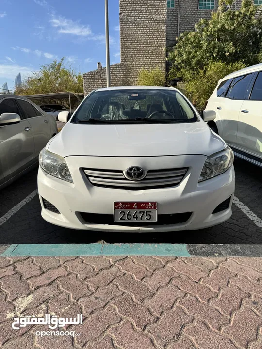 Toyota corolla 1.6 LXI 2010 GCC very less used