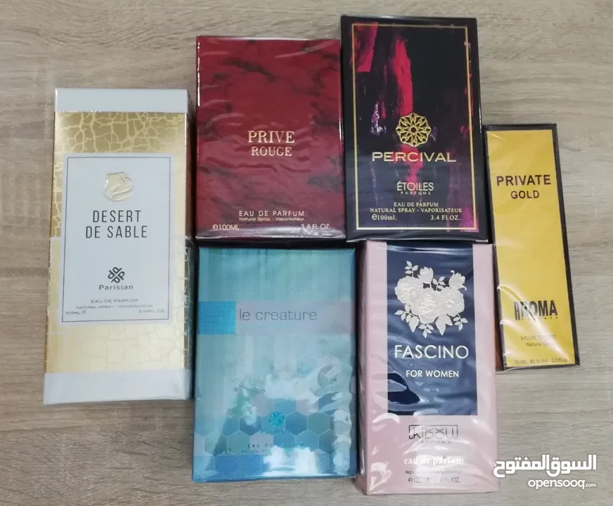 مجموعة من 6 عطور نسائية بعرض خاص