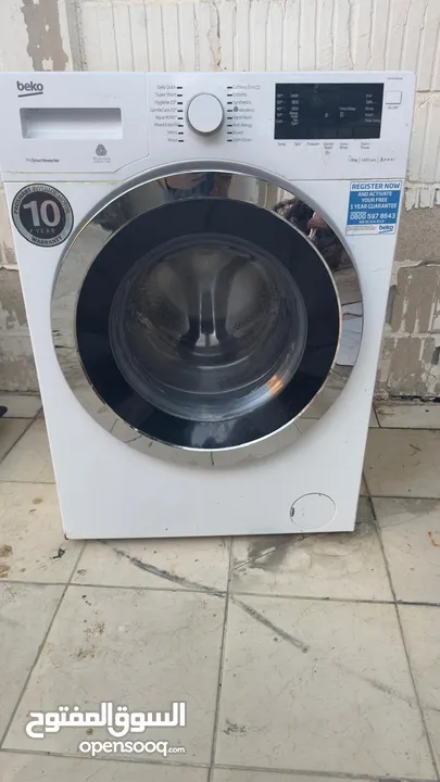 غسالة بيكو بحالة جيدة جدا 9 كيلو / beko washing machine in good condition 9 KG / 40 KD