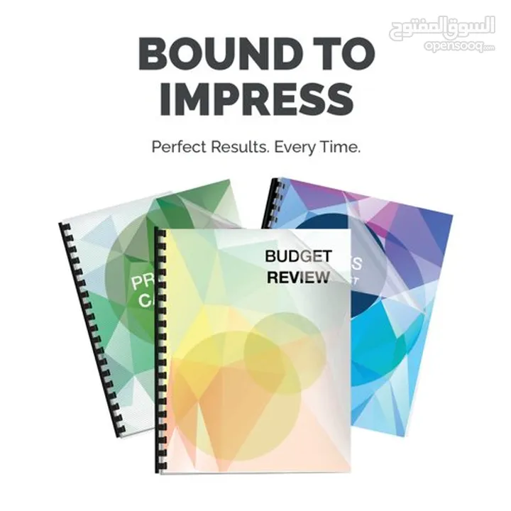 جهاز تغليف الكتب والمذكرات - Comb Binding Machine