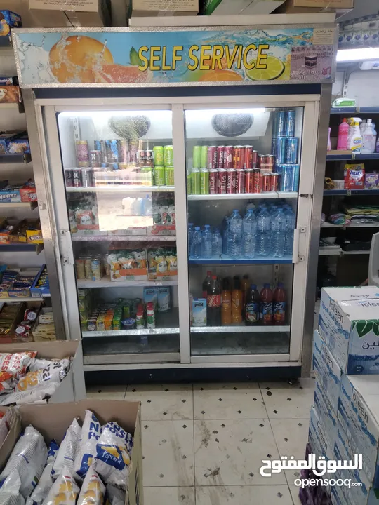ثلاجه عرض بابين حجم جامبو