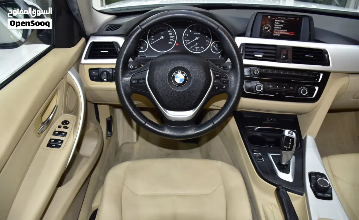 BMW 318i ( 2017 Model ) in White Color GCC Specs