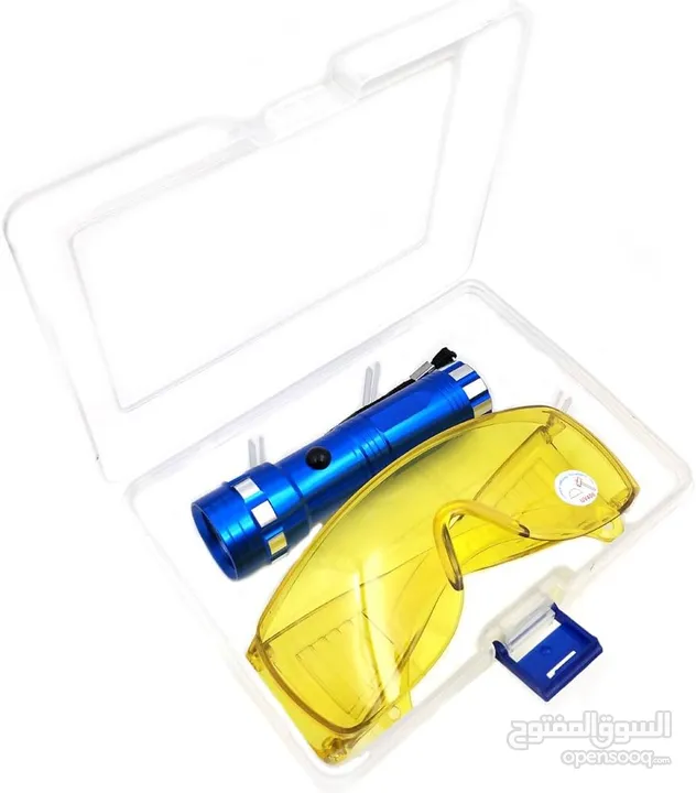 نظارة لفحص التهريب في نظام المكيف uv