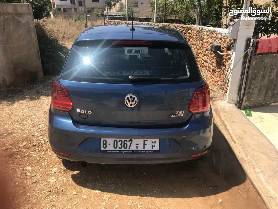 فلوكس فاجن بولو 2017 شبه جديد تسيير 2019 يد اولى