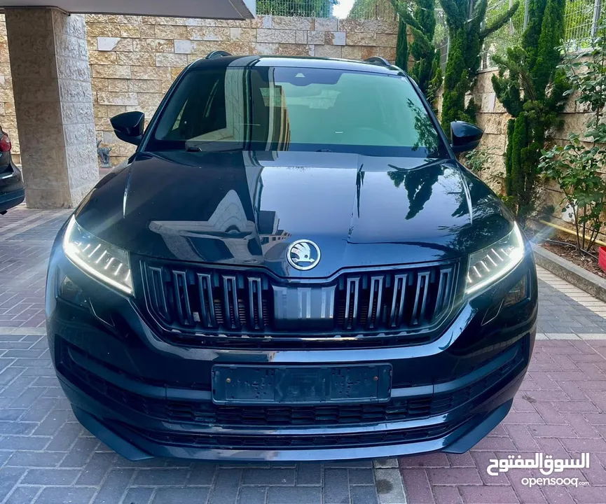سكودا كودياك سبورت لاين 4*4 ترخيص 2019 للبيع كاش فقط او البدل ودفع الفرقية كاش