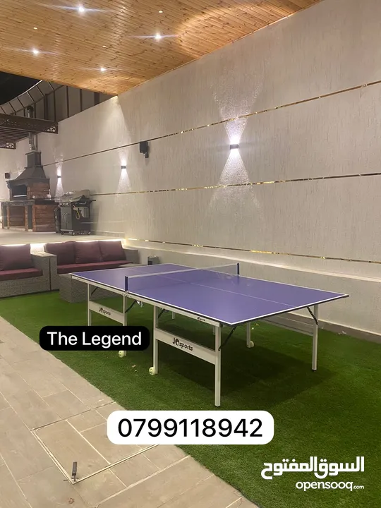 طاولة تنس لون فخم (بينج بونج) ping pong