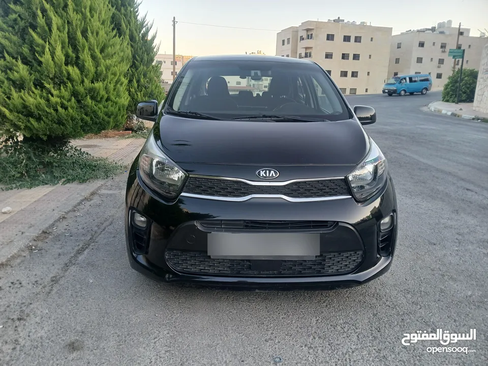 كيا بيكانتو 2019 بحالة ممتازة محرك 1250  فل كامل بدون جلد وفتحة