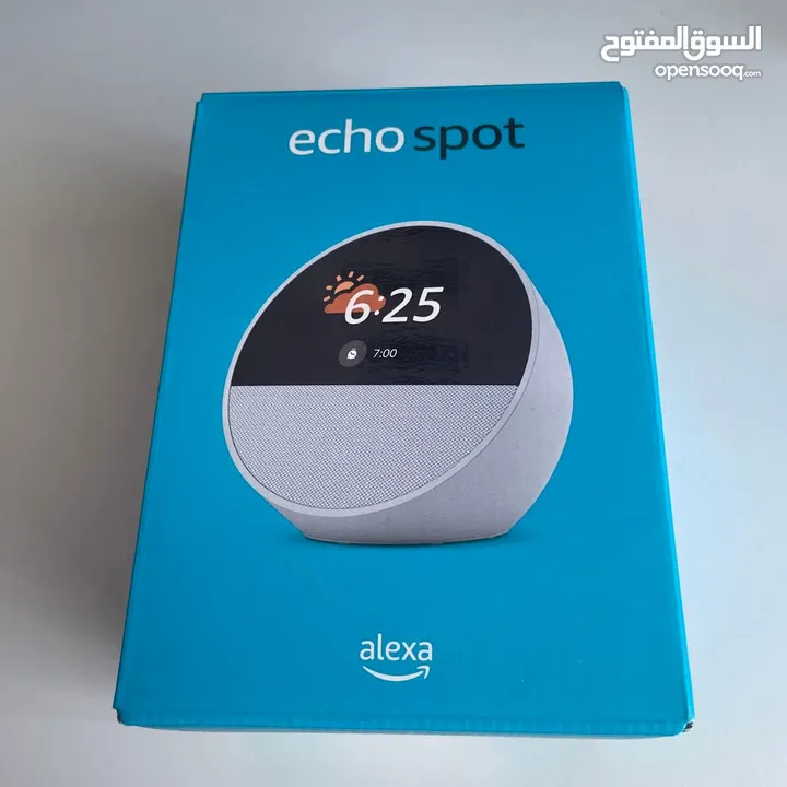 ALEXA Echo Spot Full sound compact smart speaker with Alexa