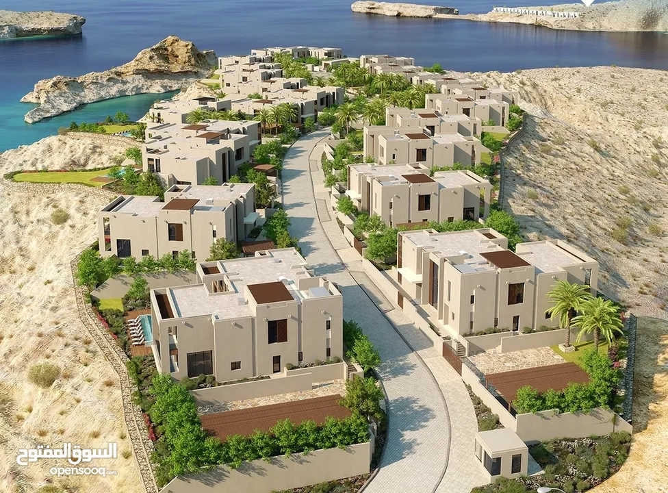 أكبر قصور بندر الجصة في خليج مسقط  Biggest Mansion in Muscat Bay