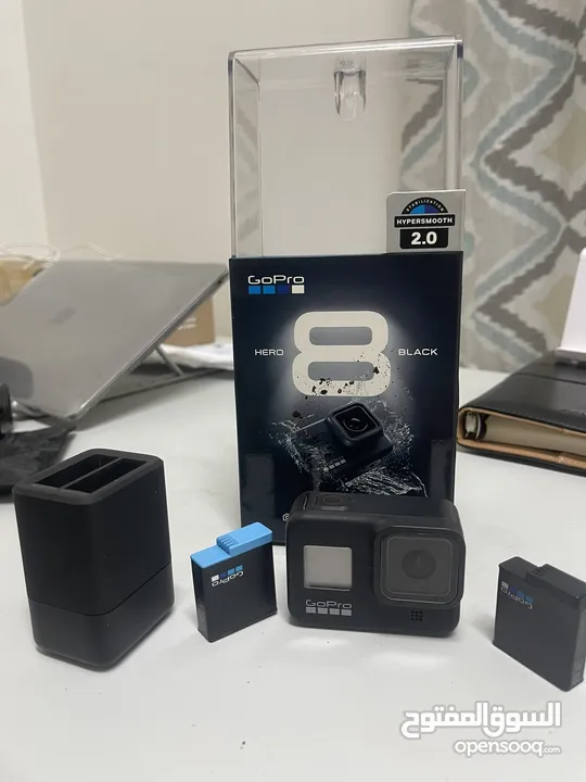 GoPro8 with additional battery …