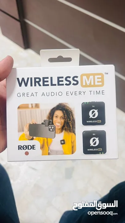 Mic rode wireless me - مايكروفون غني عن التعريف جديد غير مستعمل
