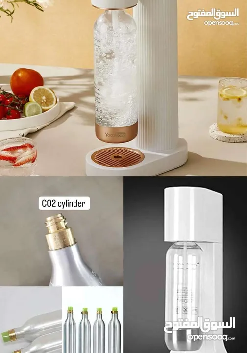 اسطوانات غاز co2 وصناعة مياه غازية