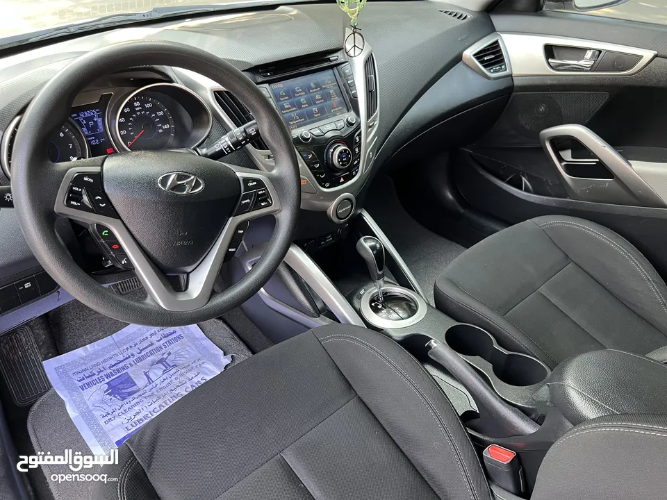 Hyundai Veloster 2015 lady driven هيونداي فيلوستر 2015 سياقة بنت