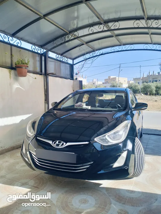 Hyundai Elentra 2016 هيونداي النترا 2016 فحص  كامل بحالة الوكالة بسعر 8200 قابل للتفاوض بعد المعاينة