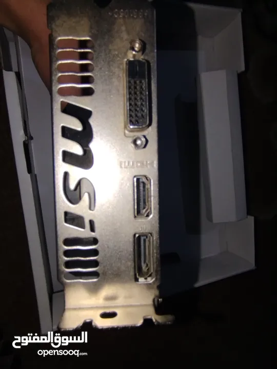 موجود كرت شاشة gtx1050 msi 2fan 2g