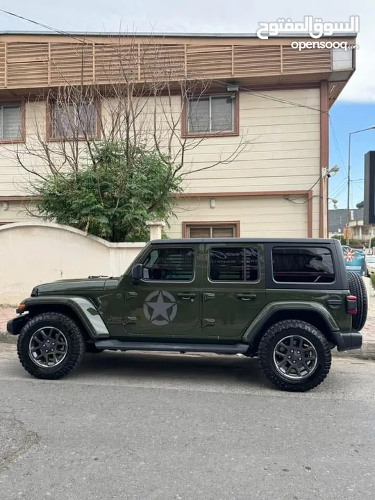 Jeep Wrangler 80th anniversary special  edition clean title