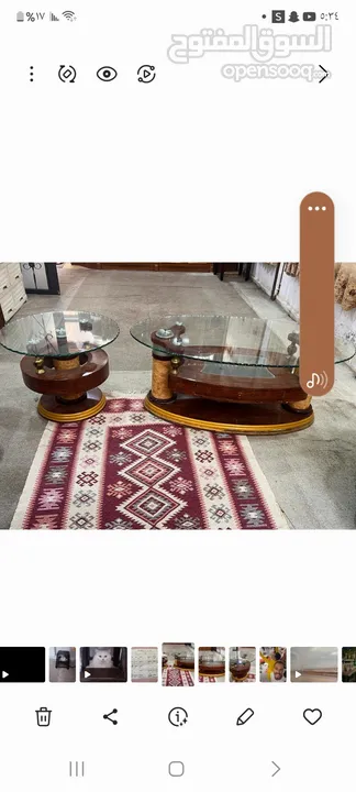 طاولات وسط للبيع بسعر رمزي