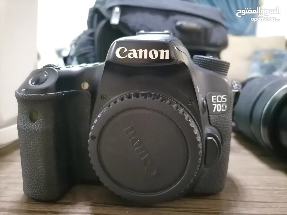 كاميرا كانون Canon 70 d للبيع
