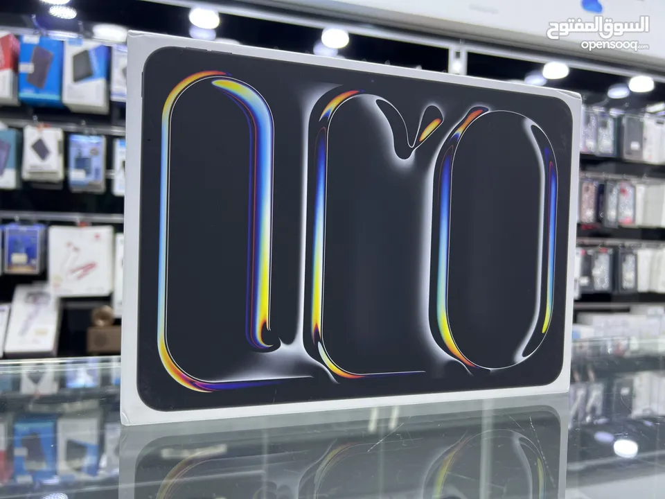 iPad Pro 2024 (11inch) ايباد ابل برو 2024 جديد مسكر بالكرتونة كفالة سنة متوفر اللون السلفر و الرمادي