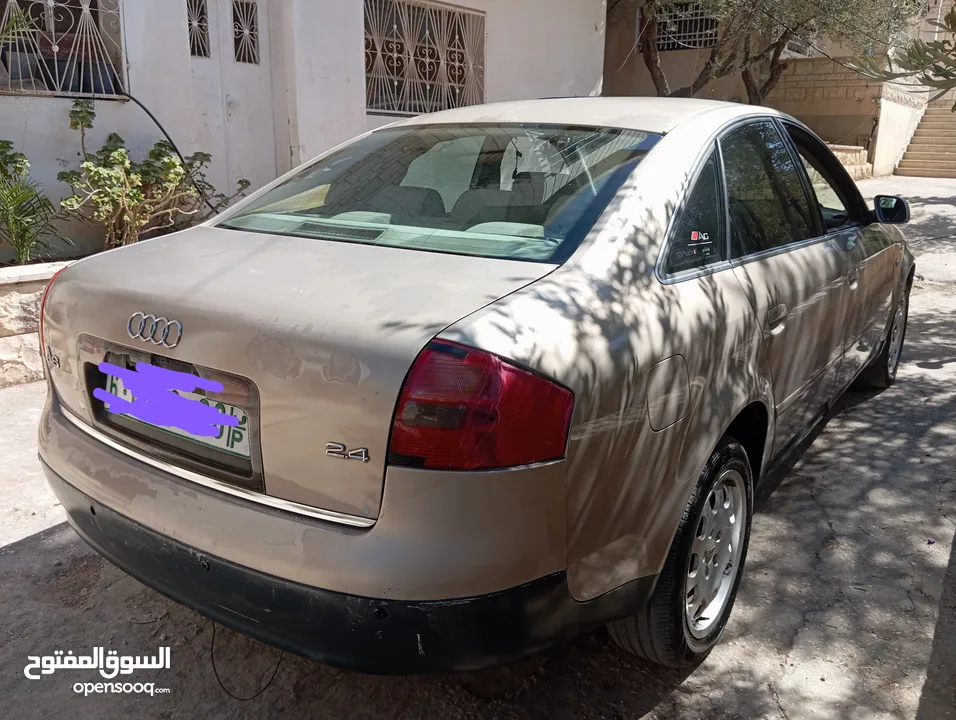 أودي a6 2400 موديل 2002  للبيع السعر على 25000على نقدي الله يبارك لصاحب نصيب