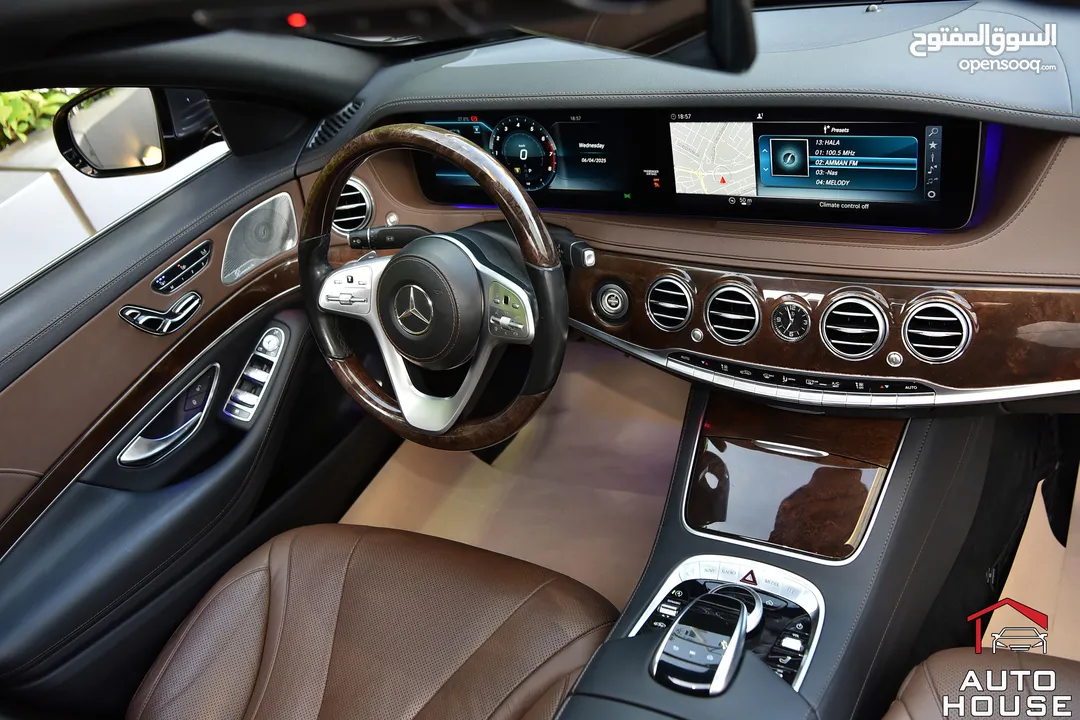 مرسيدس اس كلاس وارد الوكالة 2019 Mercedes S Class S320 AMG Line