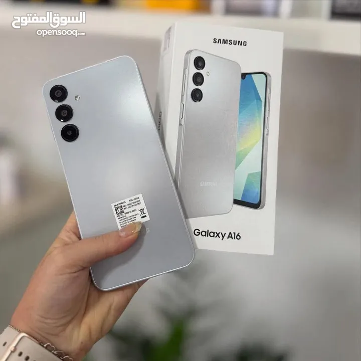 Samsung Galaxy A16 سامسونج جالكسي اقل سعر بالمملكة 128GB 4+4 RAM  جديد كفالة الوكيل الرسمي BMS