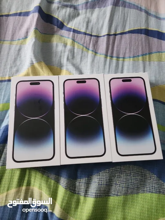 iPhone 14. (128GB/256GB) جديد كفالة شرق اوسط يوجد بكج اصلي