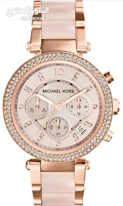 Michael kors crystal watch for woman