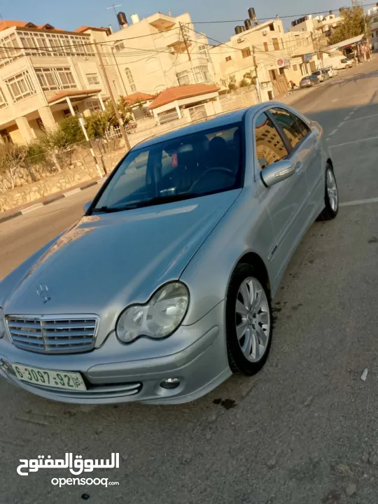 مارسيدس C230 موديل 2007 كرتونة