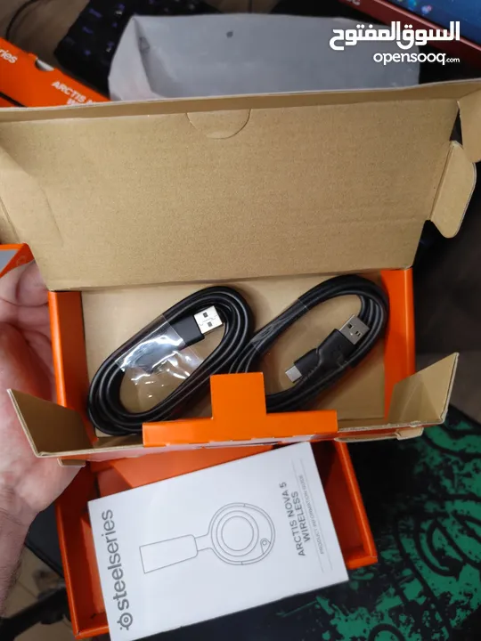 ستيل سيريس SteelSeries Arctis Nova 5 Wireless Multi-System Gaming Headset سماعات