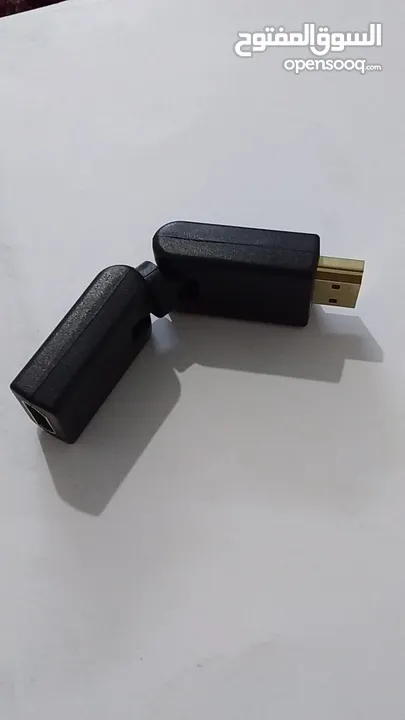 HDMI male female adapter flexible