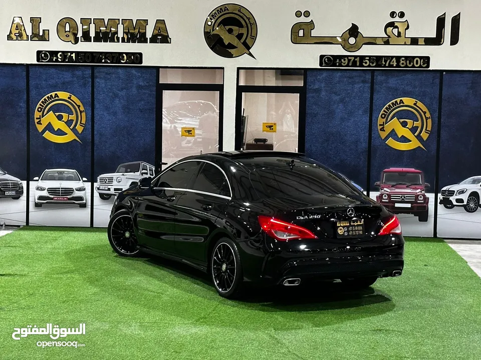 مرسيدس CLA 250 فول اوبشن السيارة بحاله الوكاله