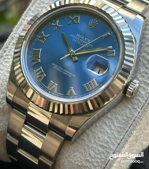 Rolex date just 41mm white gold