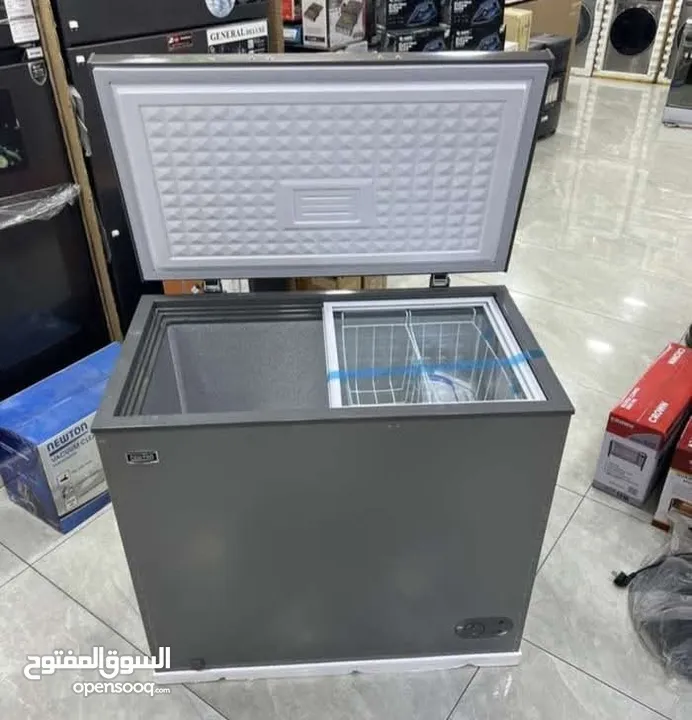 فريزر بطح نيوتن 200لتر نشونال اللكترك  عروض عل فريزرات البطح  حرق اسعار