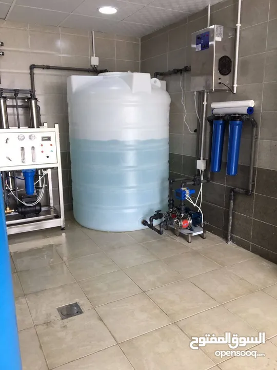للإستثمار محطة مياه صحية للبيع بكامل اجهزتها والمعدات / هندي ايطالي/ تركيب شركة المهندسون العرب