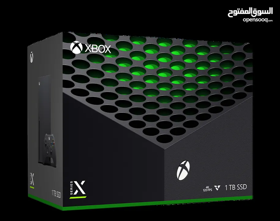 متوفر لدى متجركم الحزام الازرق اكس بوكس سيريس اكس XBOX SERIES X 1TB NEW مع هدية قيمة !!!