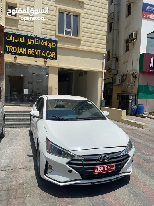 هيونداي النترا 2021 للايجار - Rent a Car