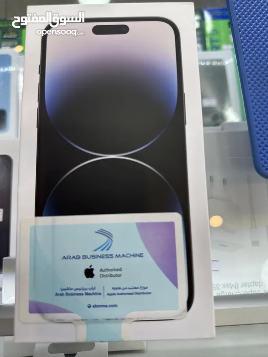iPhone 14 Pro Max 128 GB جديد  مختوم من المصنع جديد 100% غير مجدد  وارد شرق اوسط  نموذج M