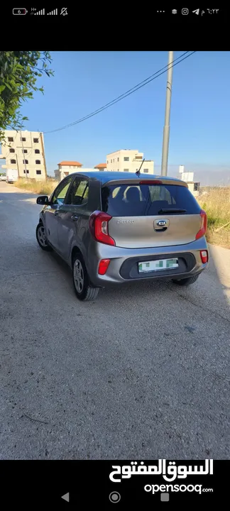 كيا بيكانتو موديل 2017 مطور 1250 سحب شركه مفتاحين شركه ترخيص تأمين لنهاية شهر 9 فحص نظيف عمدان شصيات