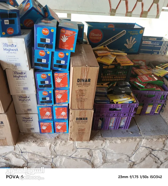 اقلام حبر وفلوماستر وحبر سائل بدي الزينات جمله ومفرق للجدين فقط جمله ومفرق في 5000 دزينه