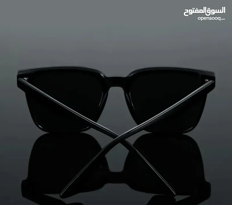 1 قطعة نظارات رجالية بأسلوب الشارع الهندسي الرجعي - إطار أسود كلاسيكي مع عدسات زخرفية، نظارات موضة ع