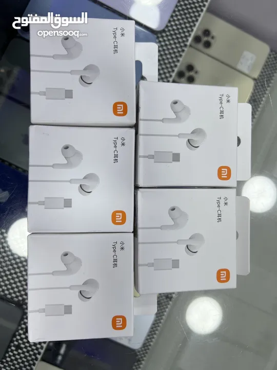 سماعات شاومي الاصلية مدخل تايب سي  HeadPhone Type-C Mi original  توصيل مجاني داخل عمان لمناطق محدودة