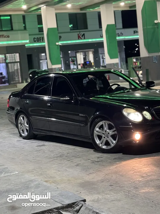 مرسيدس E200 2007 للبيع Mercedes E200  افانغارد 2007 E63 Amg kit Avantgard