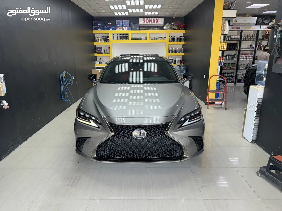 للبيع لكزس es 350 f sport فل مواصفات موتر مسرفس وجاهز