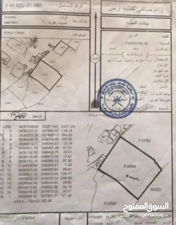 زراعية كبيرة جداً.. موقع ممتاز للبيع